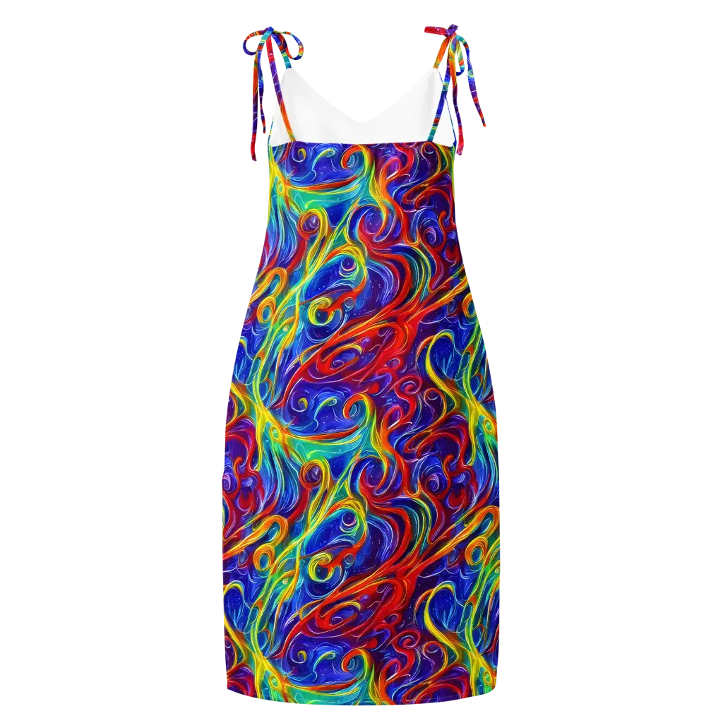 Voltage Paisley on Slip Dress — Back