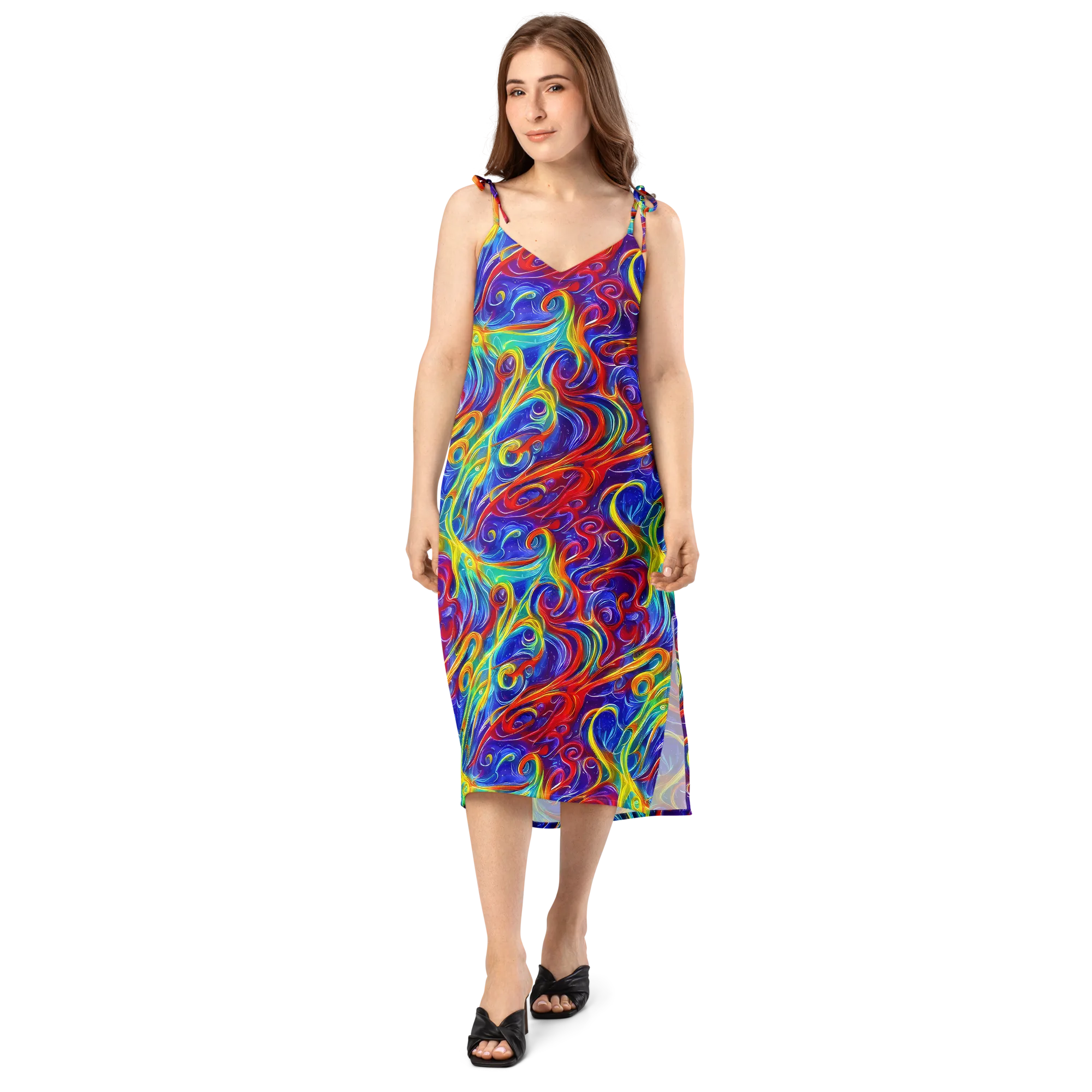 Voltage Paisley on Slip Dress — Front