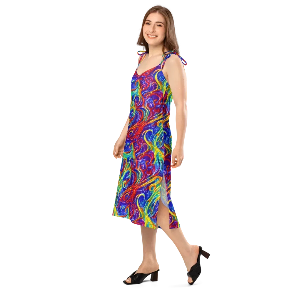 Voltage Paisley on Slip Dress — Left Front