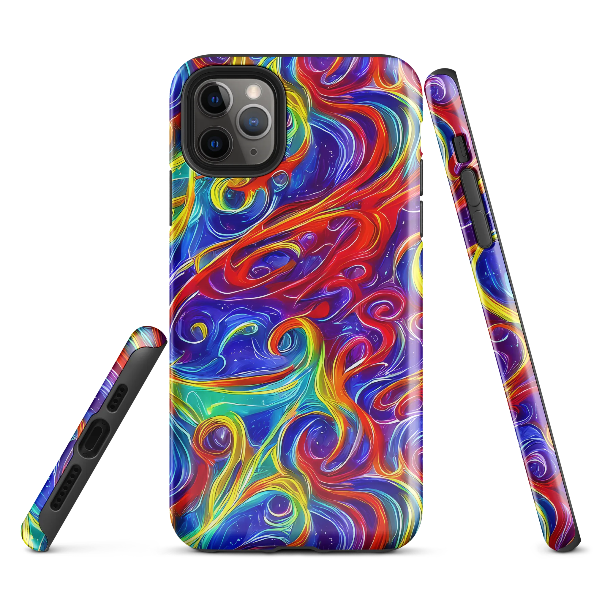 Voltage Paisley on Tough Case for iPhone® — Front
