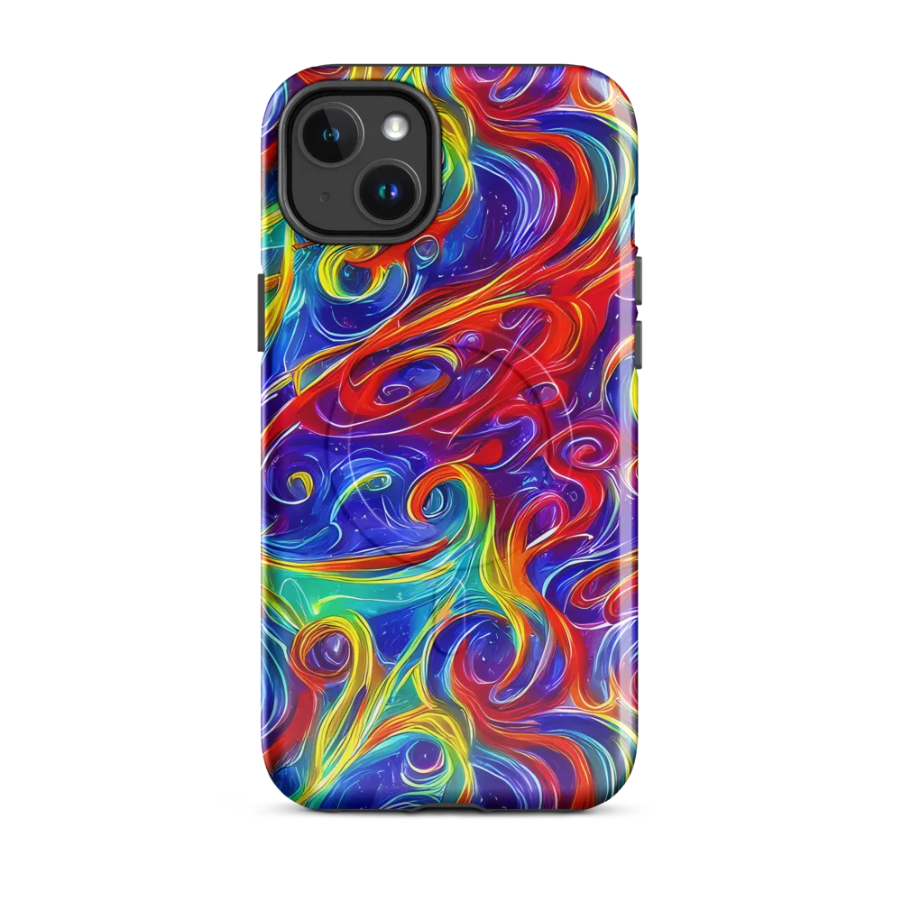 Voltage Paisley on MagSafe Tough Case for iPhone® — Front