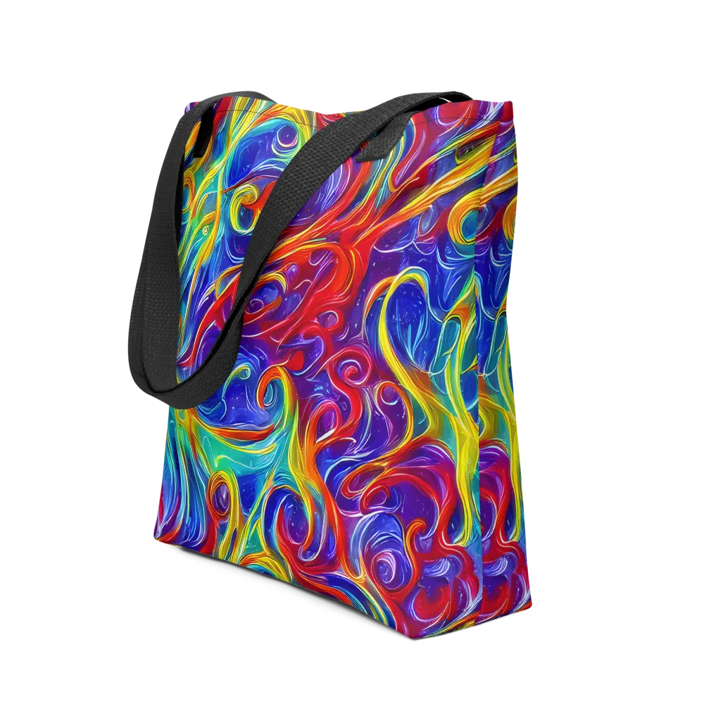 Voltage Paisley on Tote Bag — Front