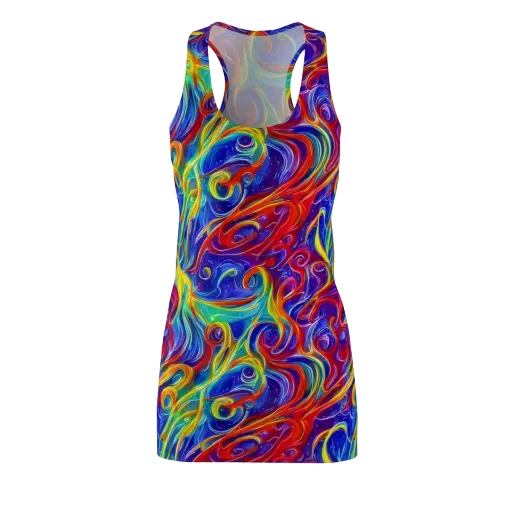 Voltage Paisley on a Racerback Dress
