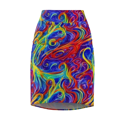 Voltage Paisley on a Pencil Skirt