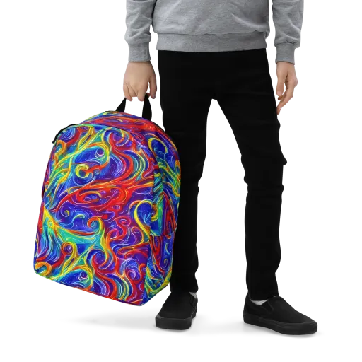 Voltage Paisley on a Minimalist Backpack