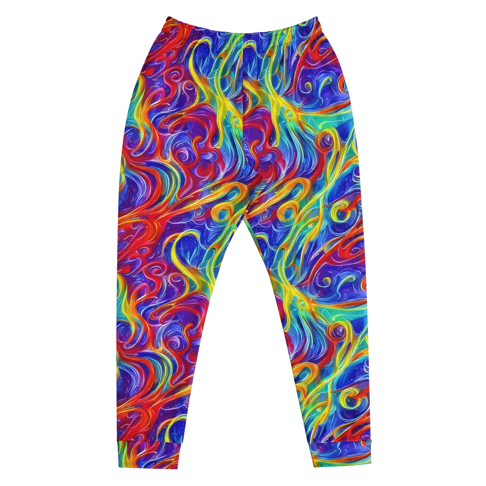 Voltage Paisley on Men's Joggers — Front