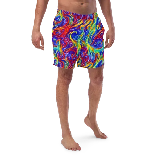 Voltage Paisley on a Swim Trunks