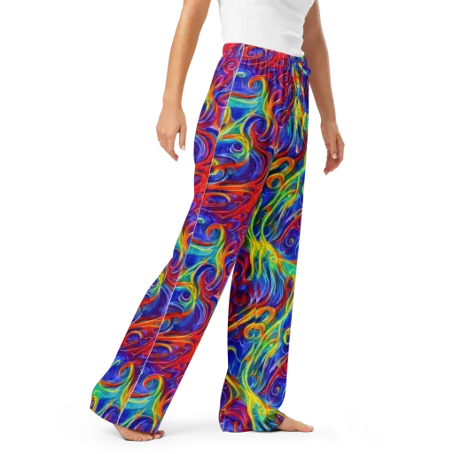 Voltage Paisley on a Women's Pajama Pants