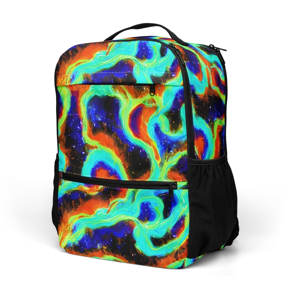 Solar Seafoam on Utility Backpack — Left Front