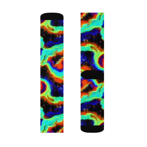 Solar Seafoam on a Socks