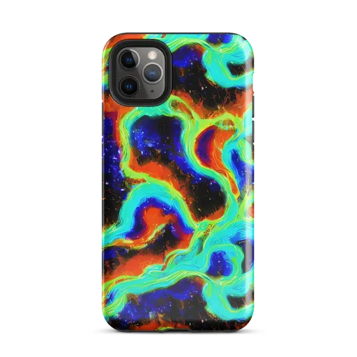 Solar Seafoam on a Tough Case for iPhone®