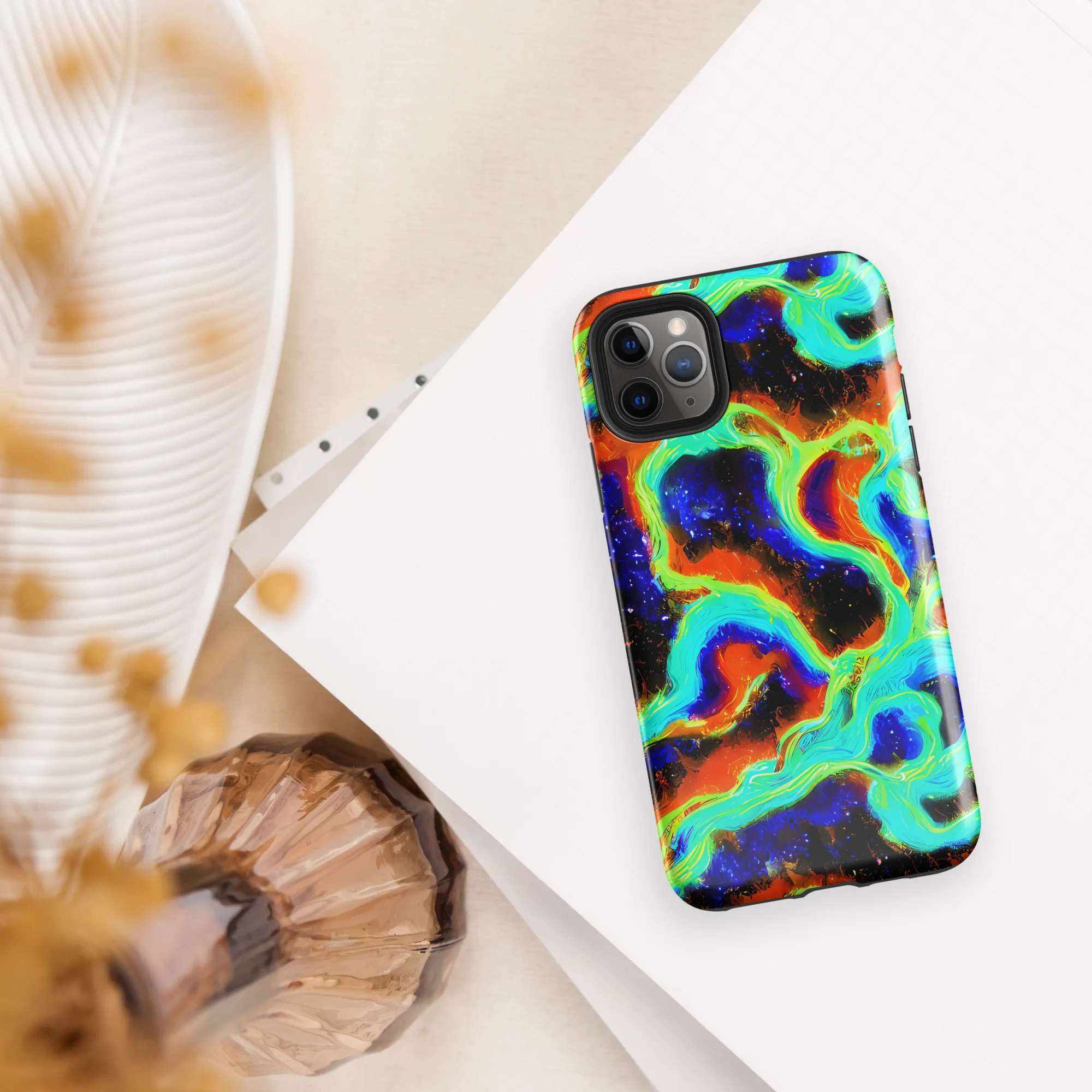 Solar Seafoam on Tough Case for iPhone® — Front
