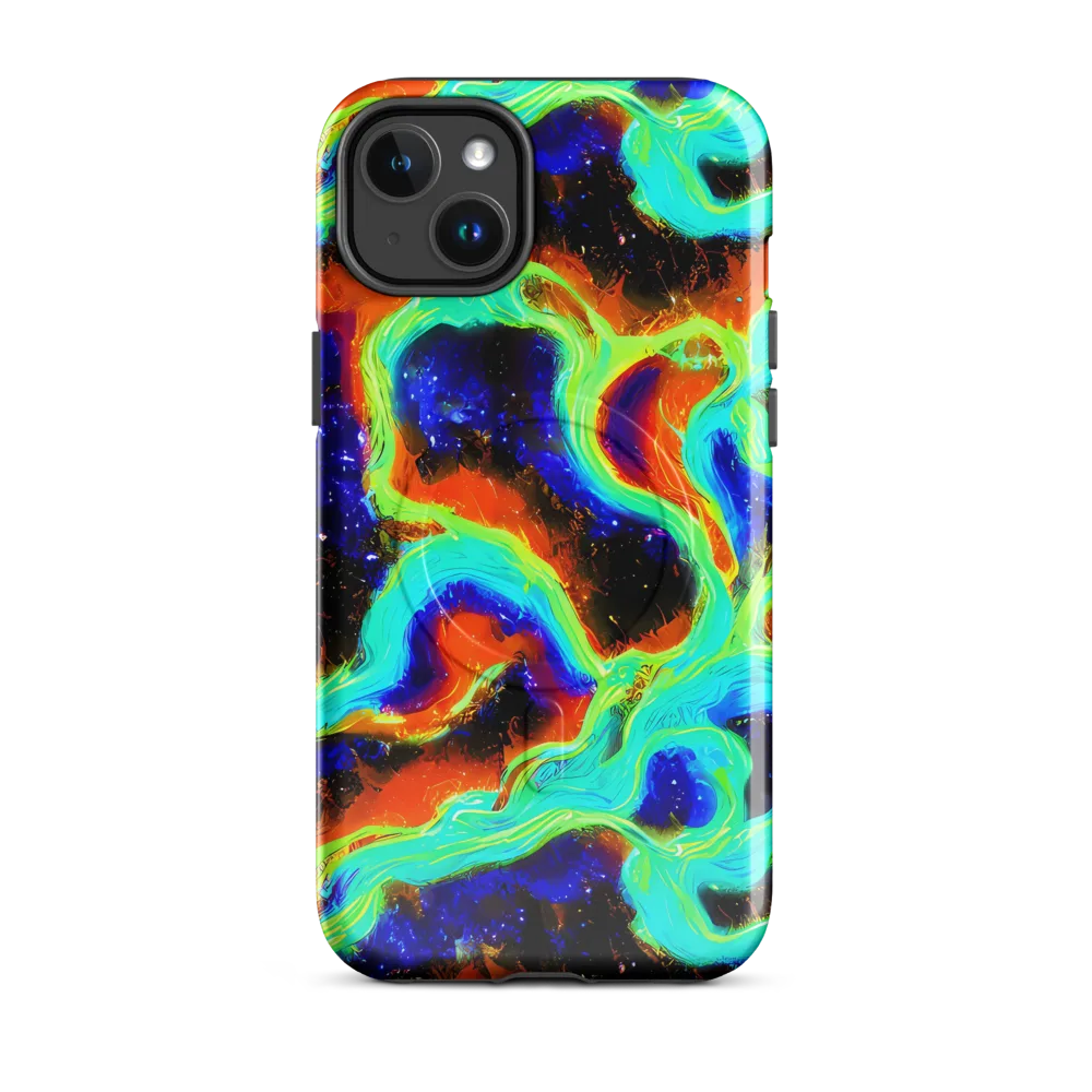 Solar Seafoam on MagSafe Tough Case for iPhone® — Front