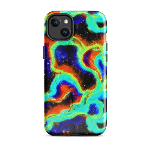 Solar Seafoam on a MagSafe Tough Case for iPhone®