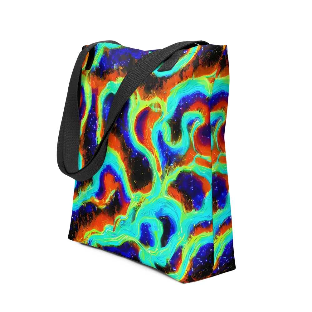 Solar Seafoam on Tote Bag — Front