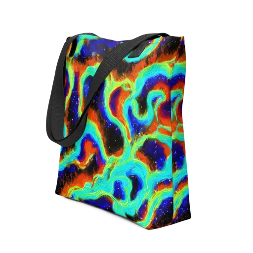 Solar Seafoam on a Tote Bag