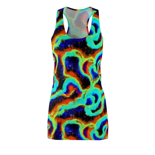 Solar Seafoam on a Racerback Dress