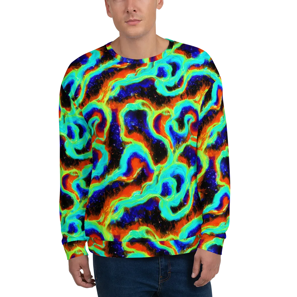 Solar Seafoam on Sweatshirt — Front