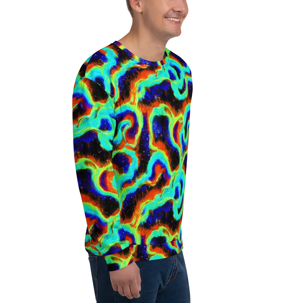 Solar Seafoam on Sweatshirt — Right Front