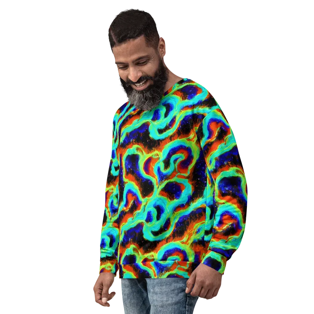 Solar Seafoam on Sweatshirt — Left Front