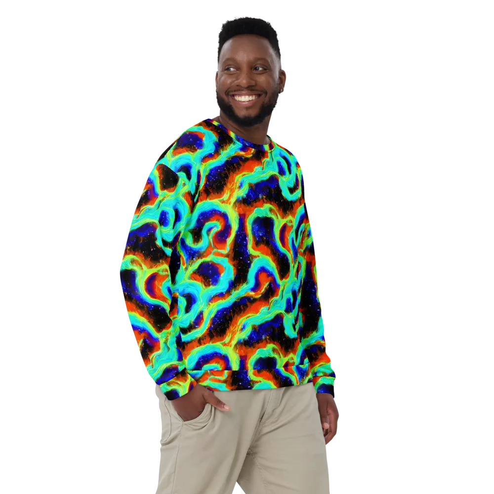 Solar Seafoam on Sweatshirt — Front