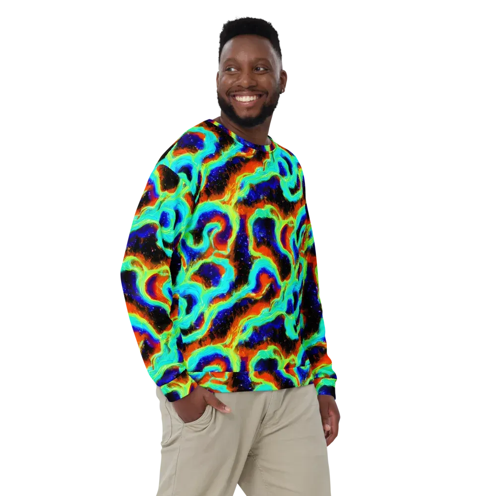 Solar Seafoam on Sweatshirt — Front