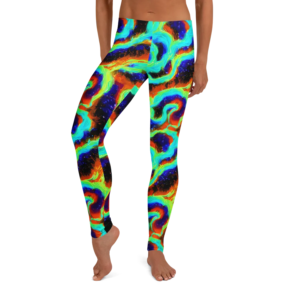 Solar Seafoam on Leggings — Front
