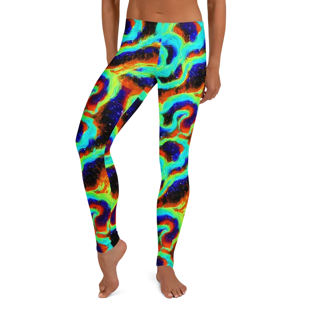 Solar Seafoam on Leggings — Front