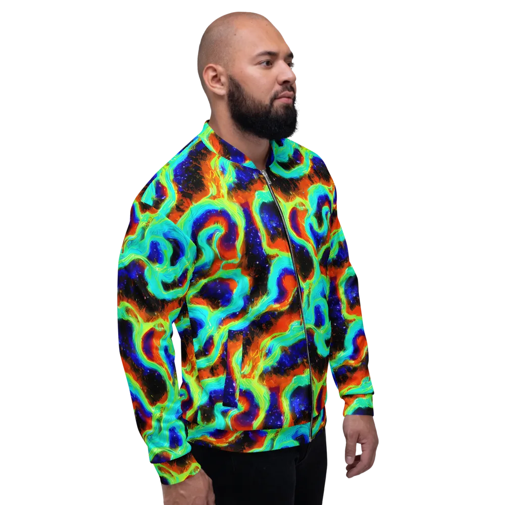 Solar Seafoam on Bomber Jacket — Right