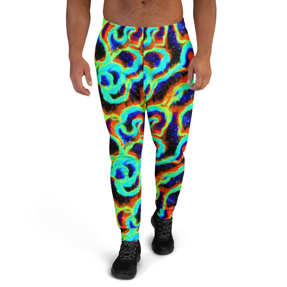 Solar Seafoam on Men's Joggers — Front