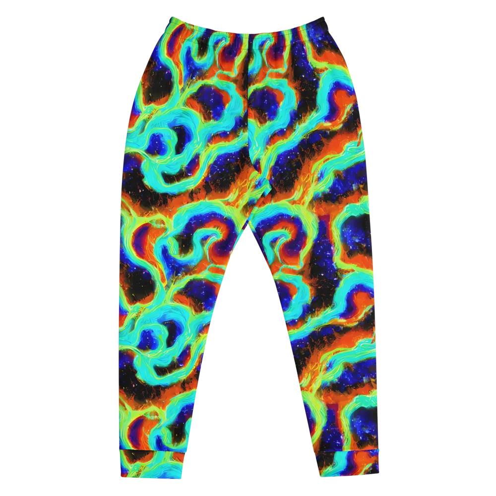 Solar Seafoam on Men's Joggers — Front