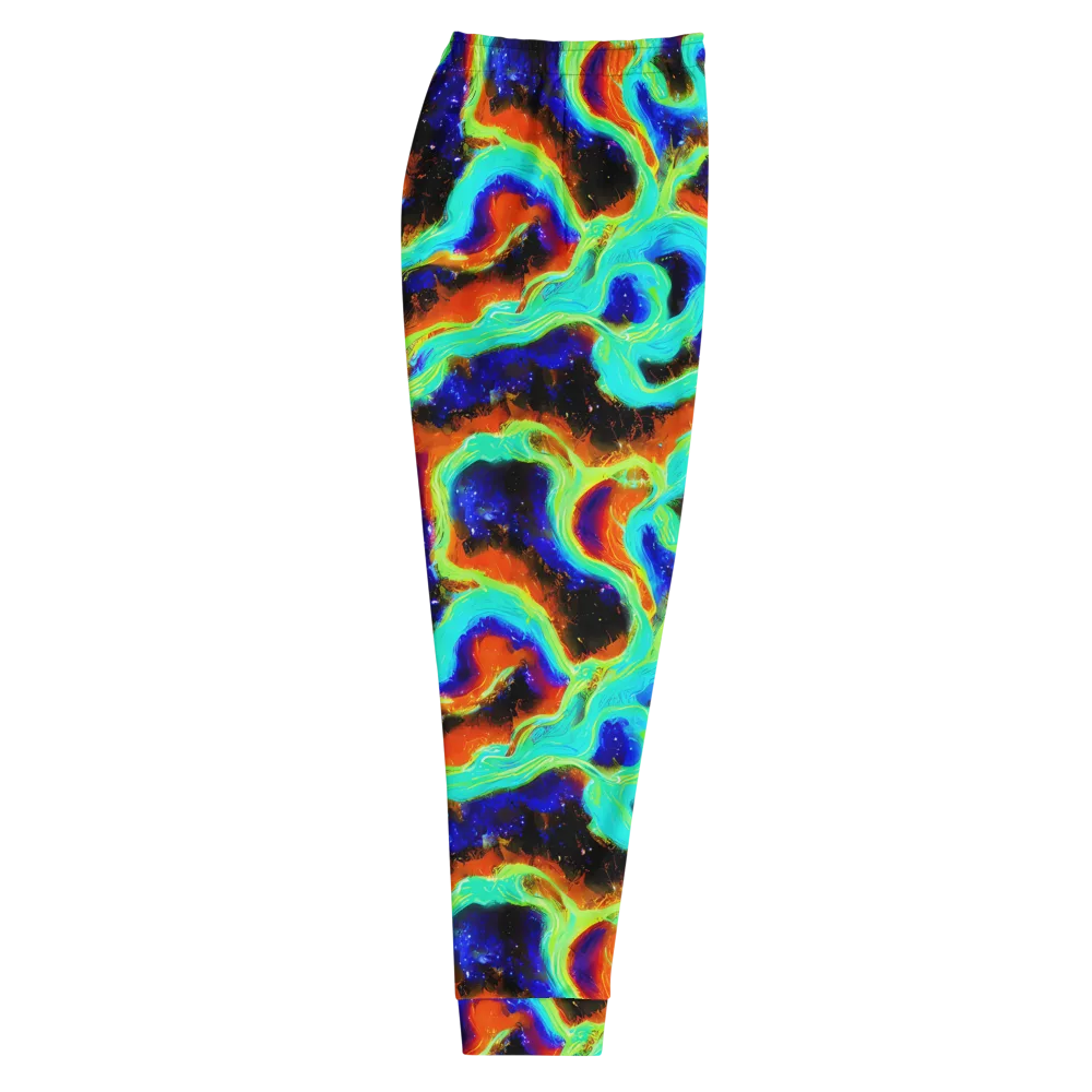 Solar Seafoam on Men's Joggers — Right