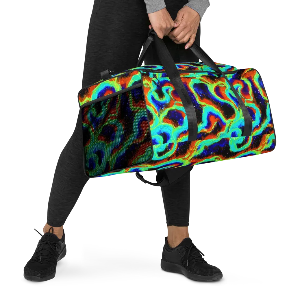 Solar Seafoam on Duffle Bag — Right Front