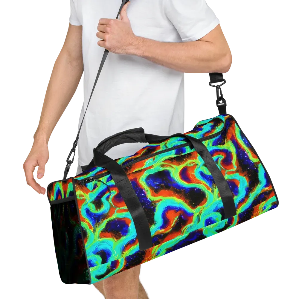 Solar Seafoam on Duffle Bag — Right Front