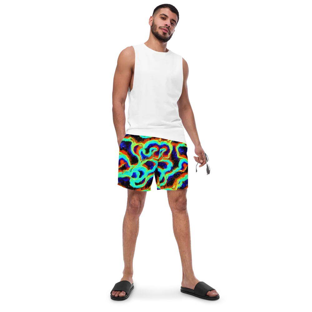 Solar Seafoam on Swim Trunks — Front
