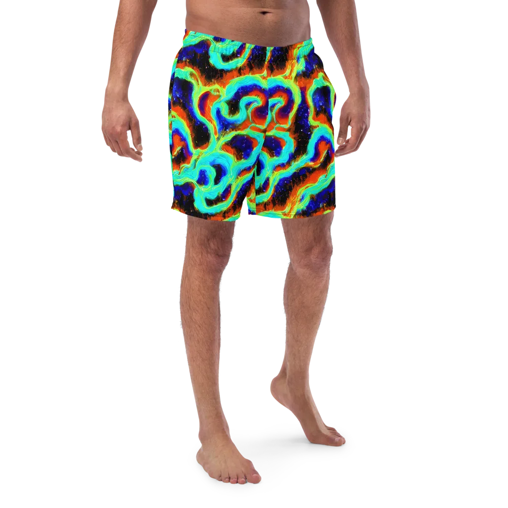 Solar Seafoam on Swim Trunks — Front