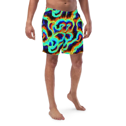Solar Seafoam on a Swim Trunks