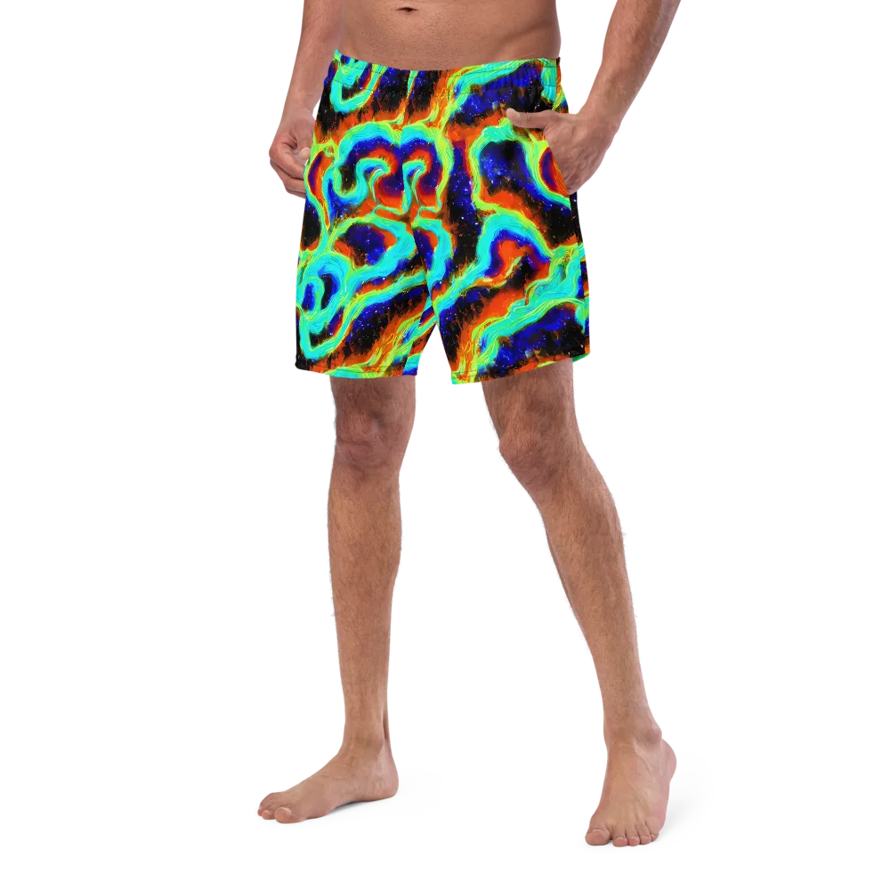 Solar Seafoam on Swim Trunks — Left Front