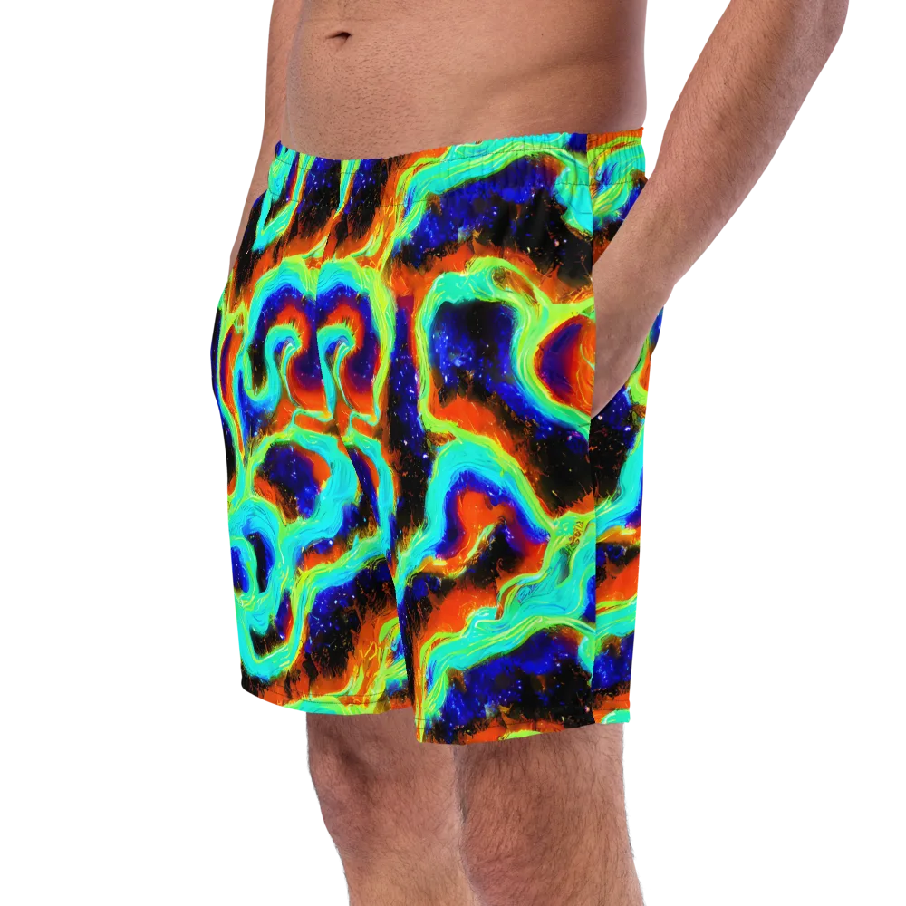 Solar Seafoam on Swim Trunks — Left Front