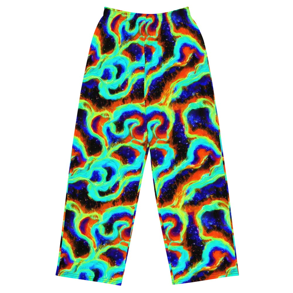 Solar Seafoam on Wide-Leg Pants — Front