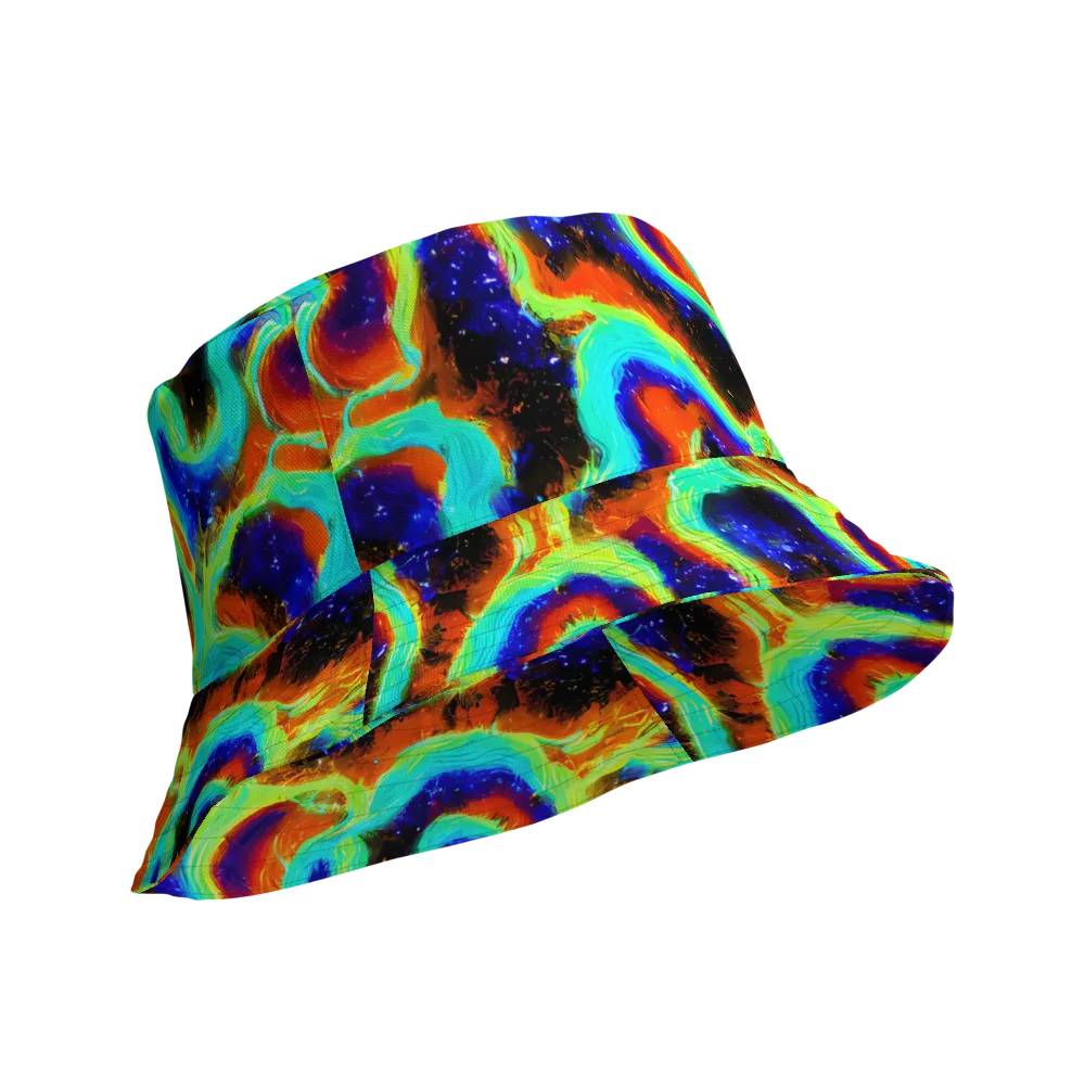 Solar Seafoam on Reversible Bucket Hat — Product details Outside