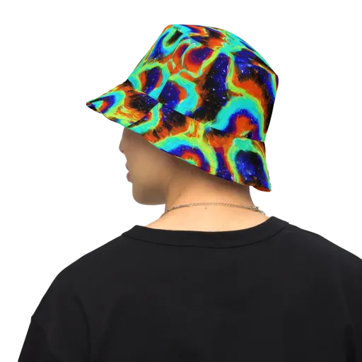 Solar Seafoam on a Reversible Bucket Hat