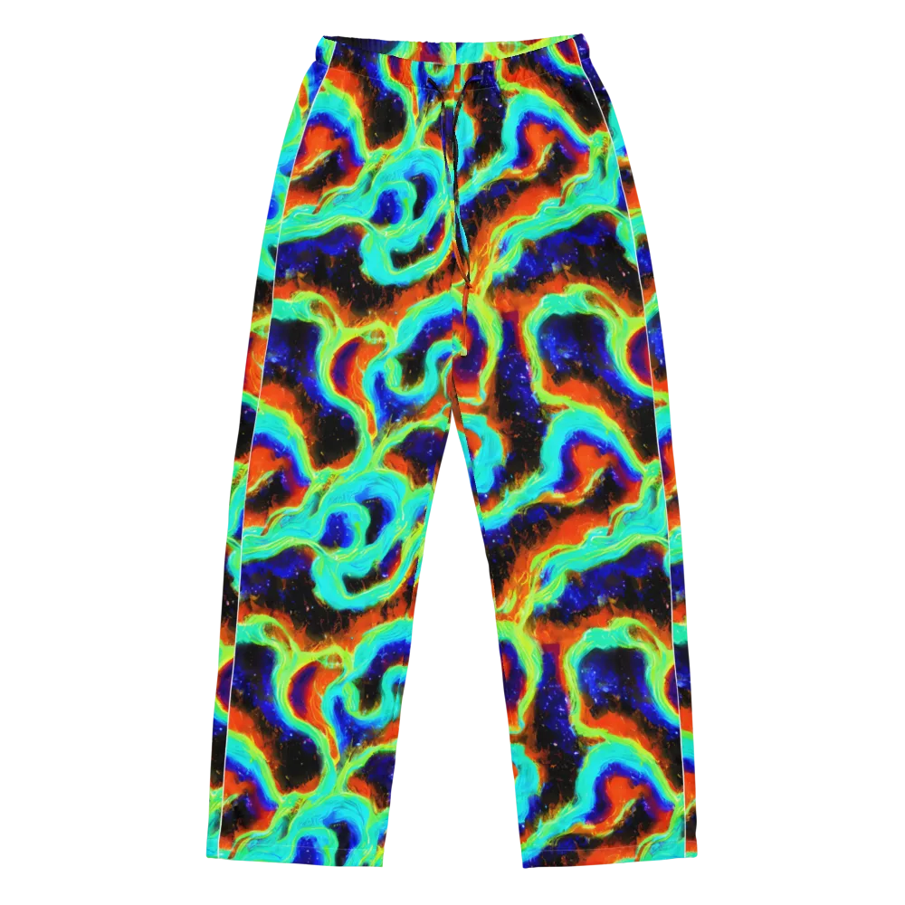 Solar Seafoam on Women's Pajama Pants — Front