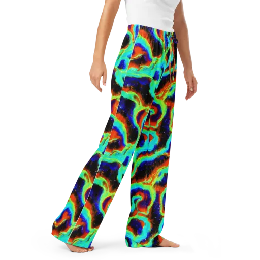 Solar Seafoam on a Women's Pajama Pants