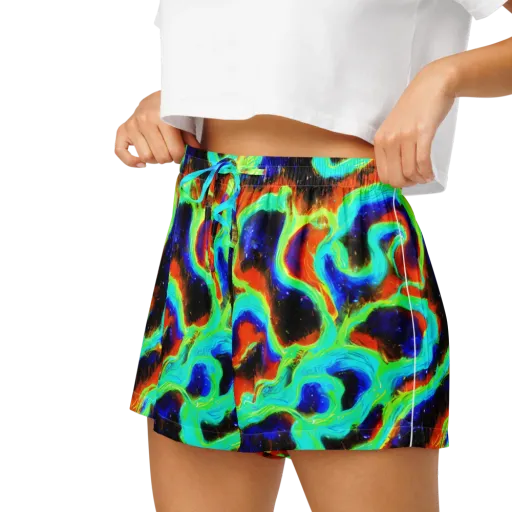 Solar Seafoam on a Women's Pajama Shorts