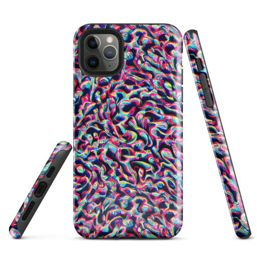 The Chromatic Wave on a Tough Case for iPhone®