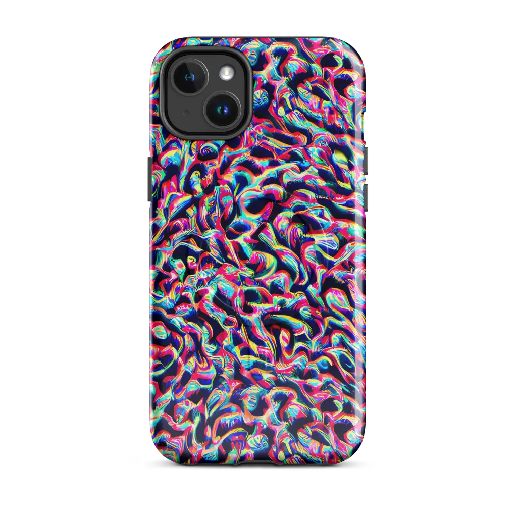 The Chromatic Wave on MagSafe Tough Case for iPhone® — Front