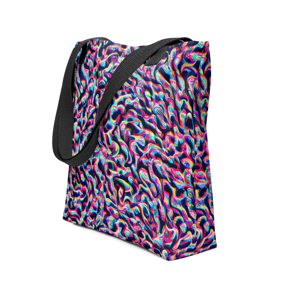 The Chromatic Wave on Tote Bag — Front