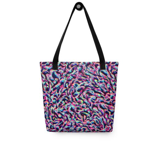 The Chromatic Wave on a Tote Bag