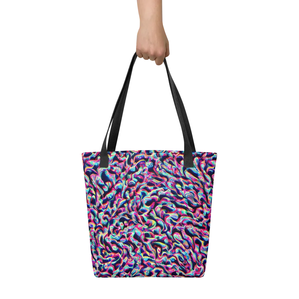 The Chromatic Wave on Tote Bag — Front